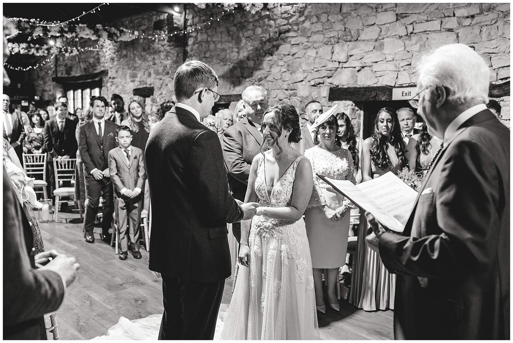 Wedding Ceremony at Pencoed House Cardiff