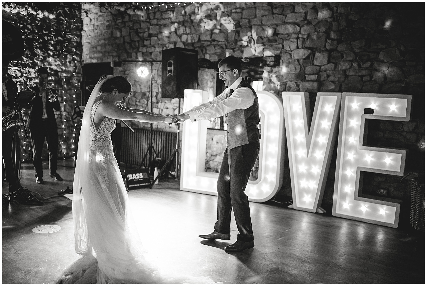 First Dance at Pencoed House Wedding