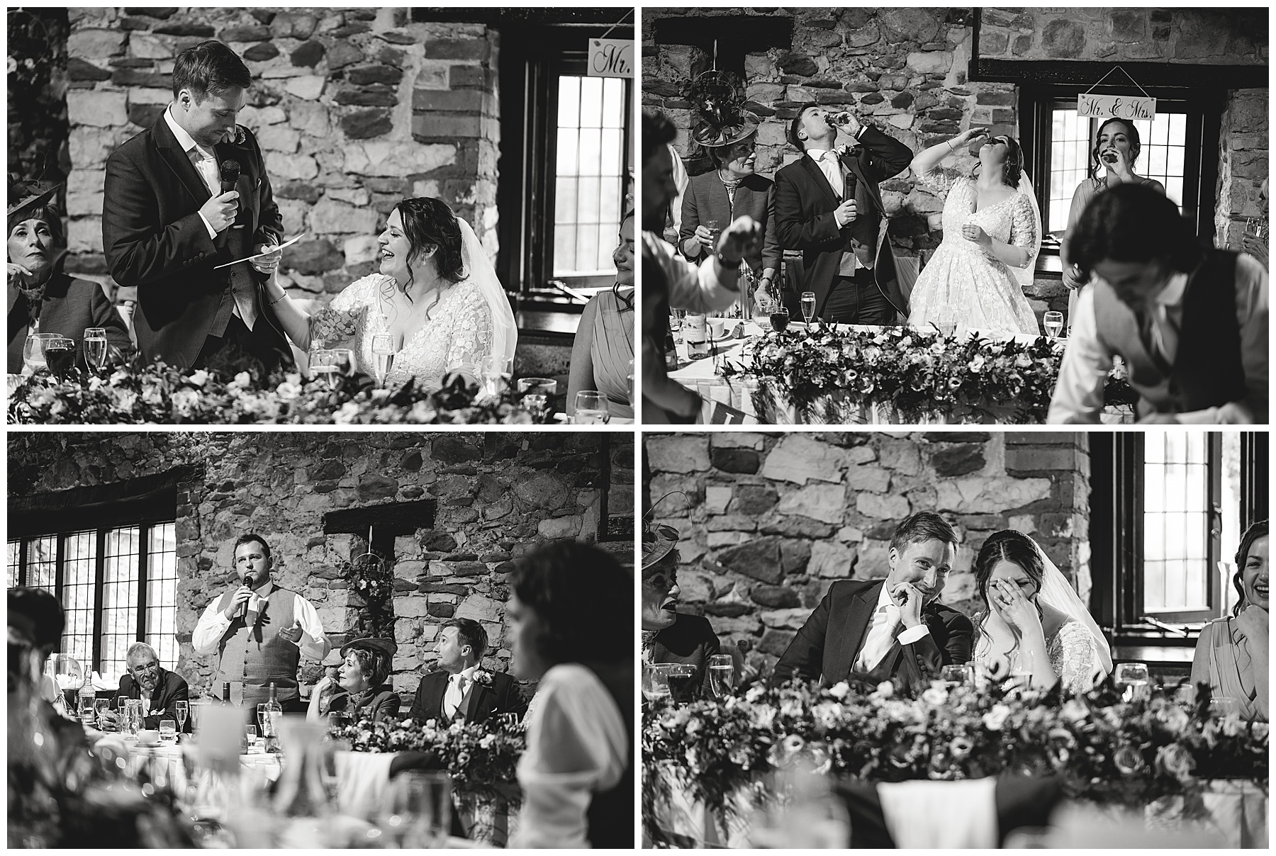 Wedding Speeches at Pencoed House