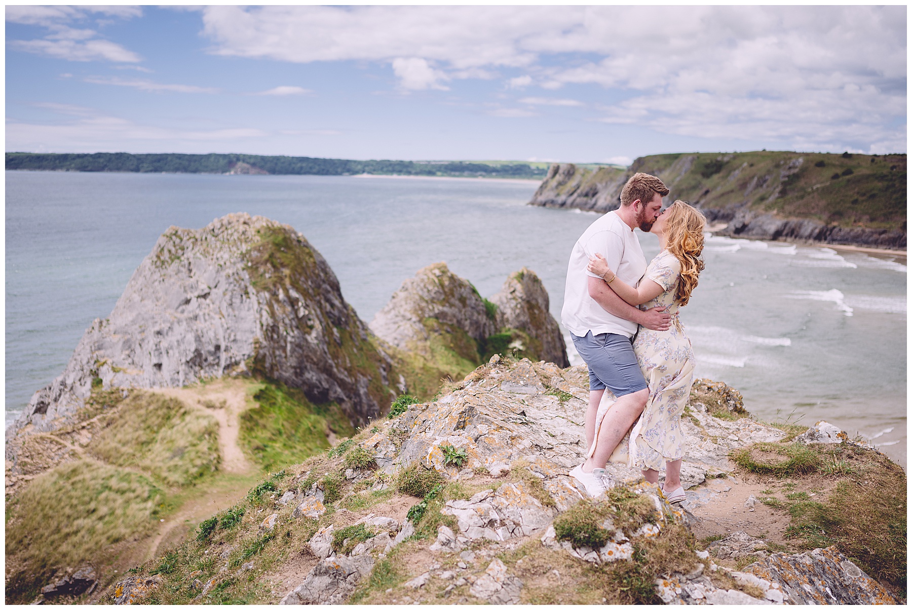 Engagement Photos at Three Cliffs