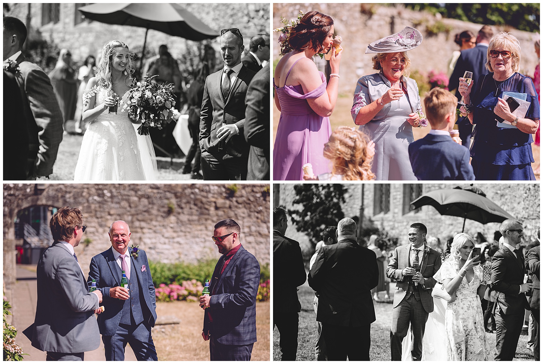 Wedding Celebrations at St Donat's Castle