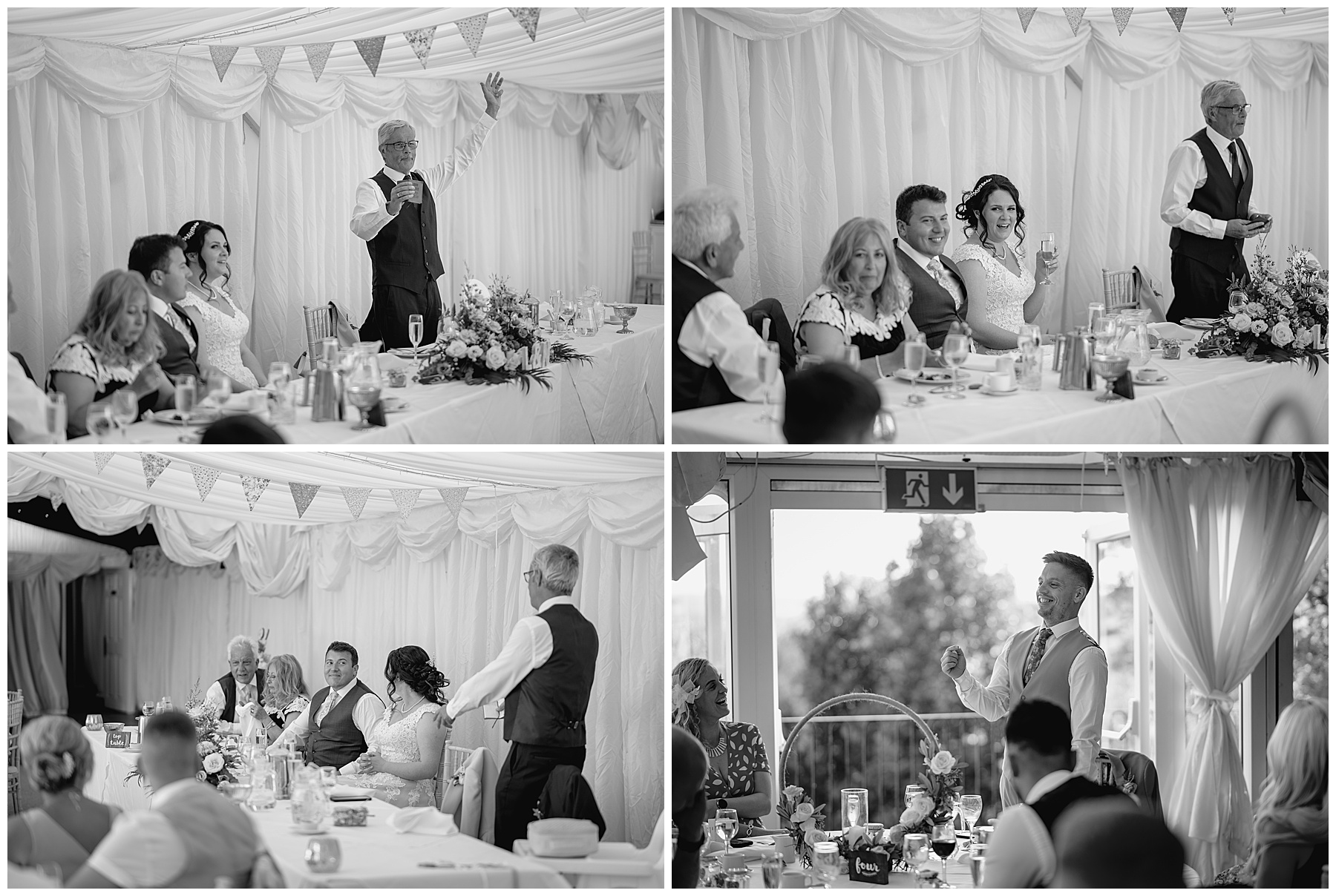 Wedding Speeches at New House Hotel