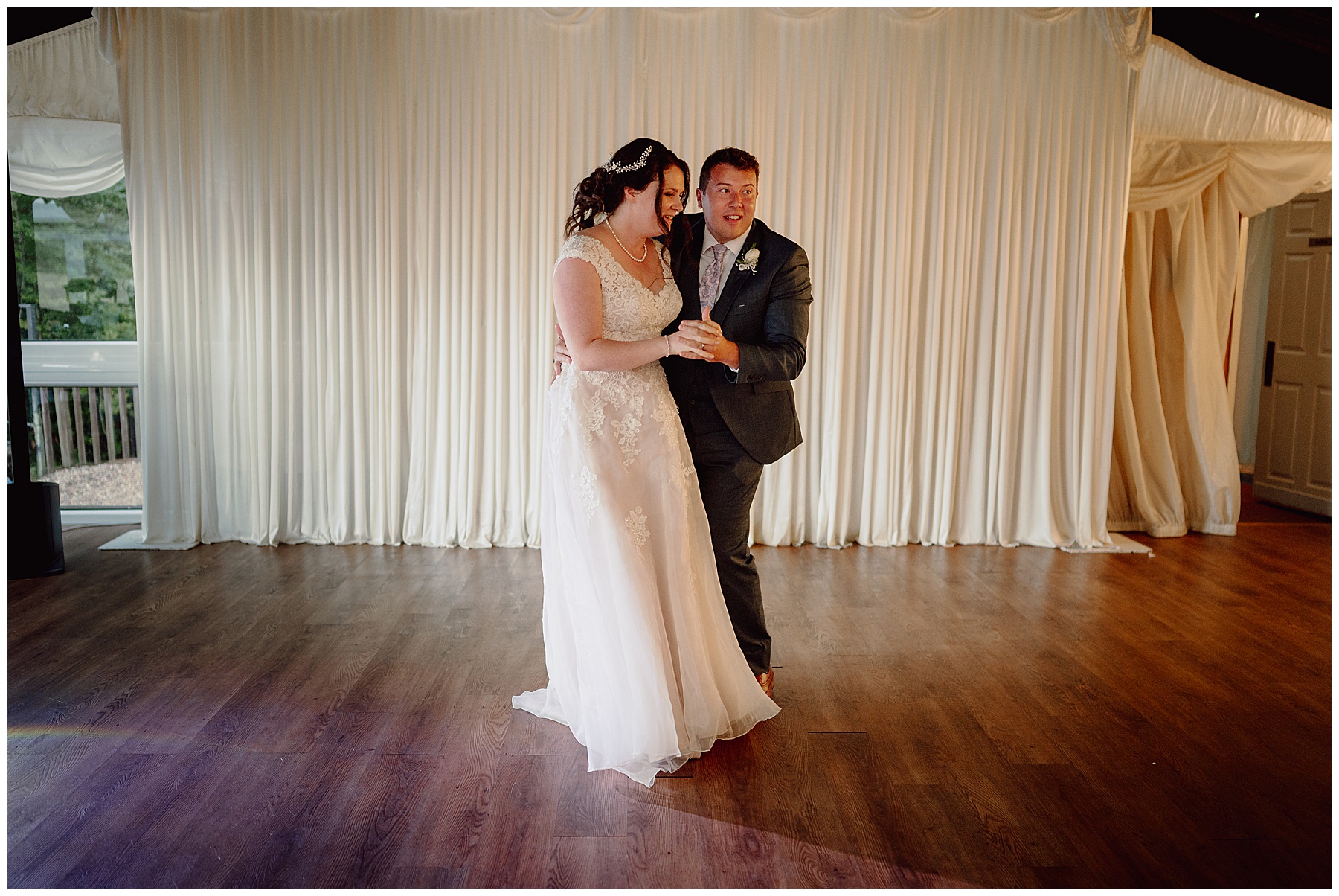 First Dance at New House Hotel Wedding