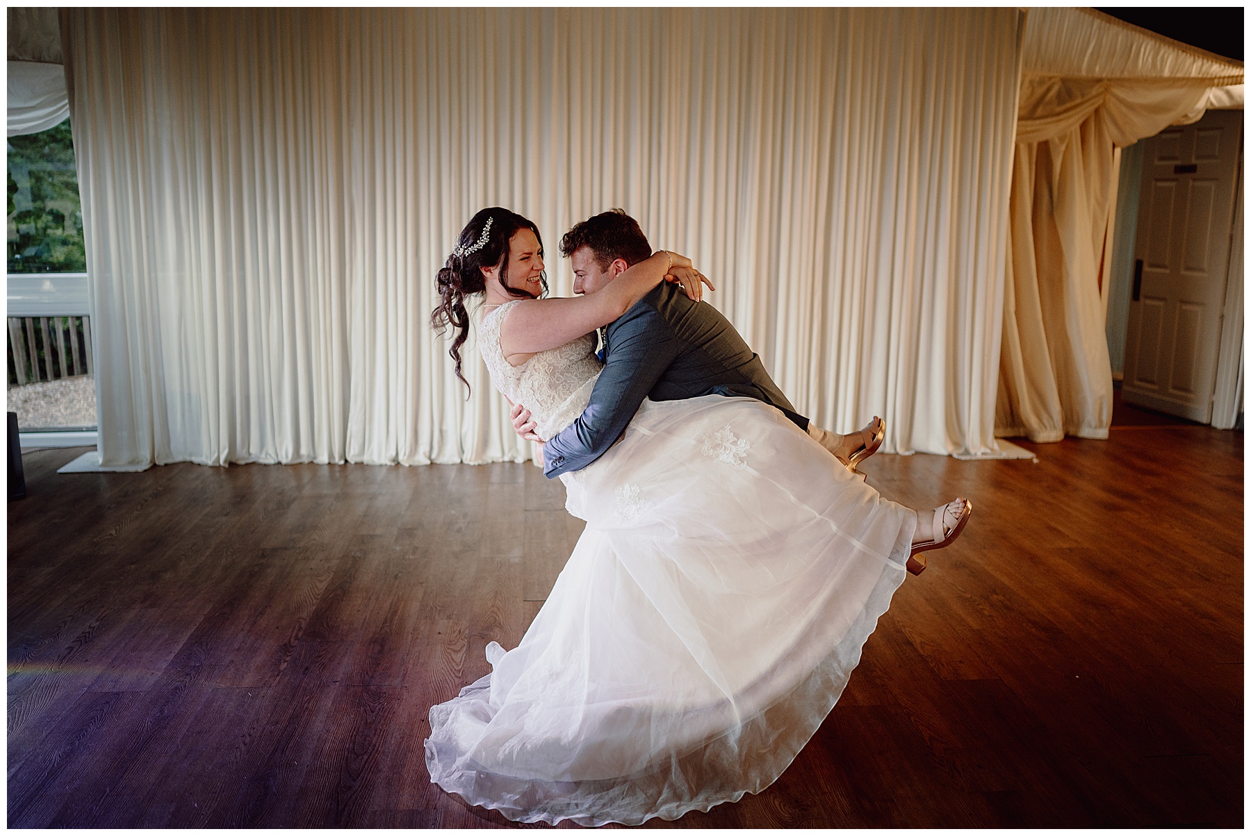 First Dance at New House Hotel Wedding