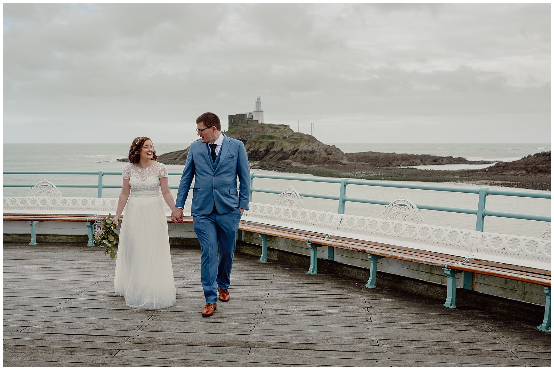 Wedding Photos on Mumbles Pier