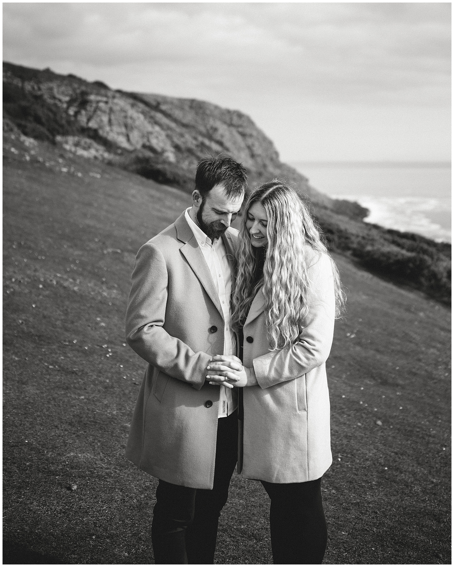 Engagement Photos at Rhossili Gower