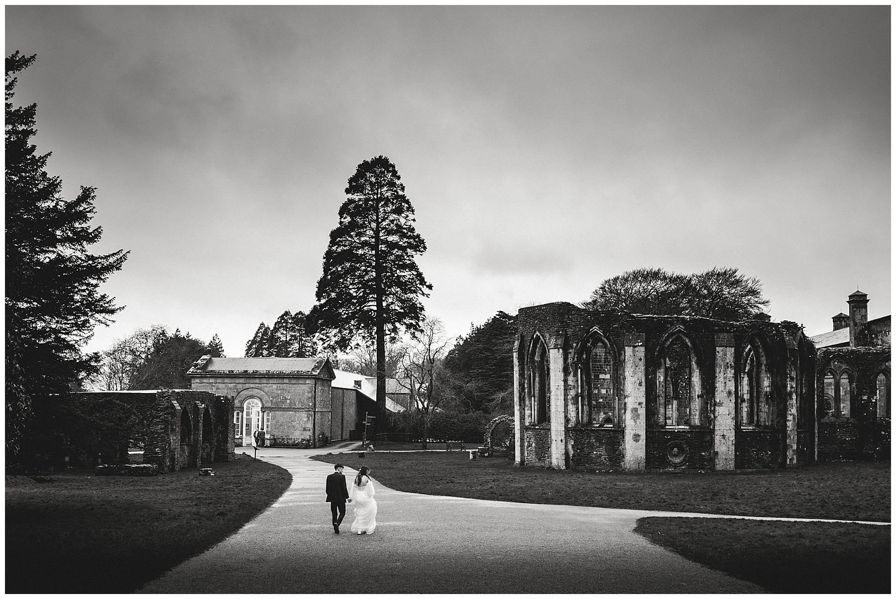 Wedding Photography at Margam with Bride & Groom