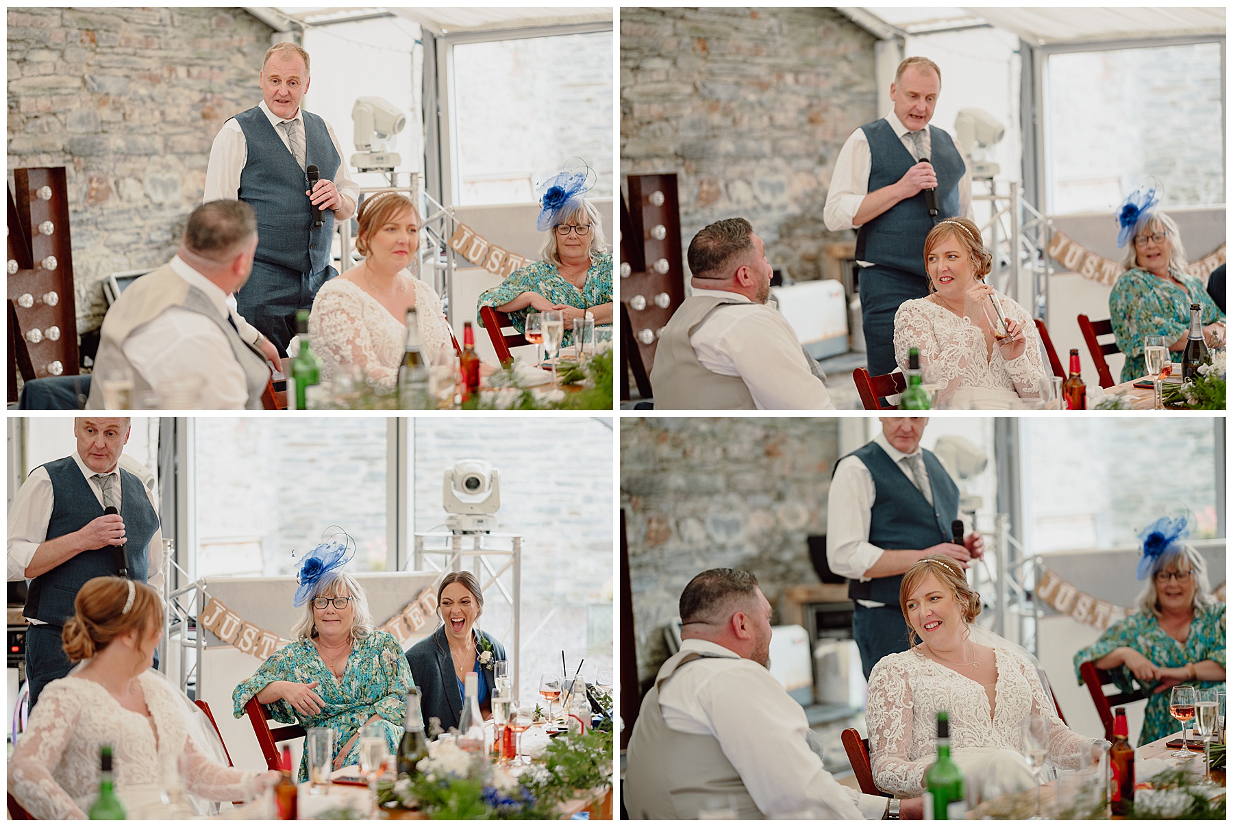 Wedding Speeches at Cardigan Castle