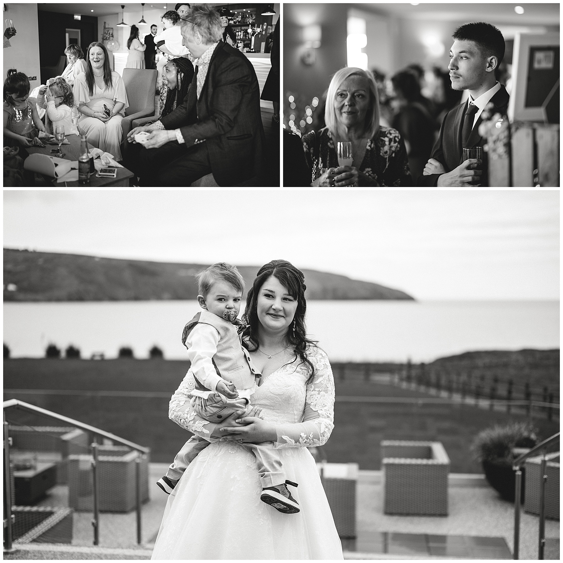 Wedding Guests at Cliff Hotel
