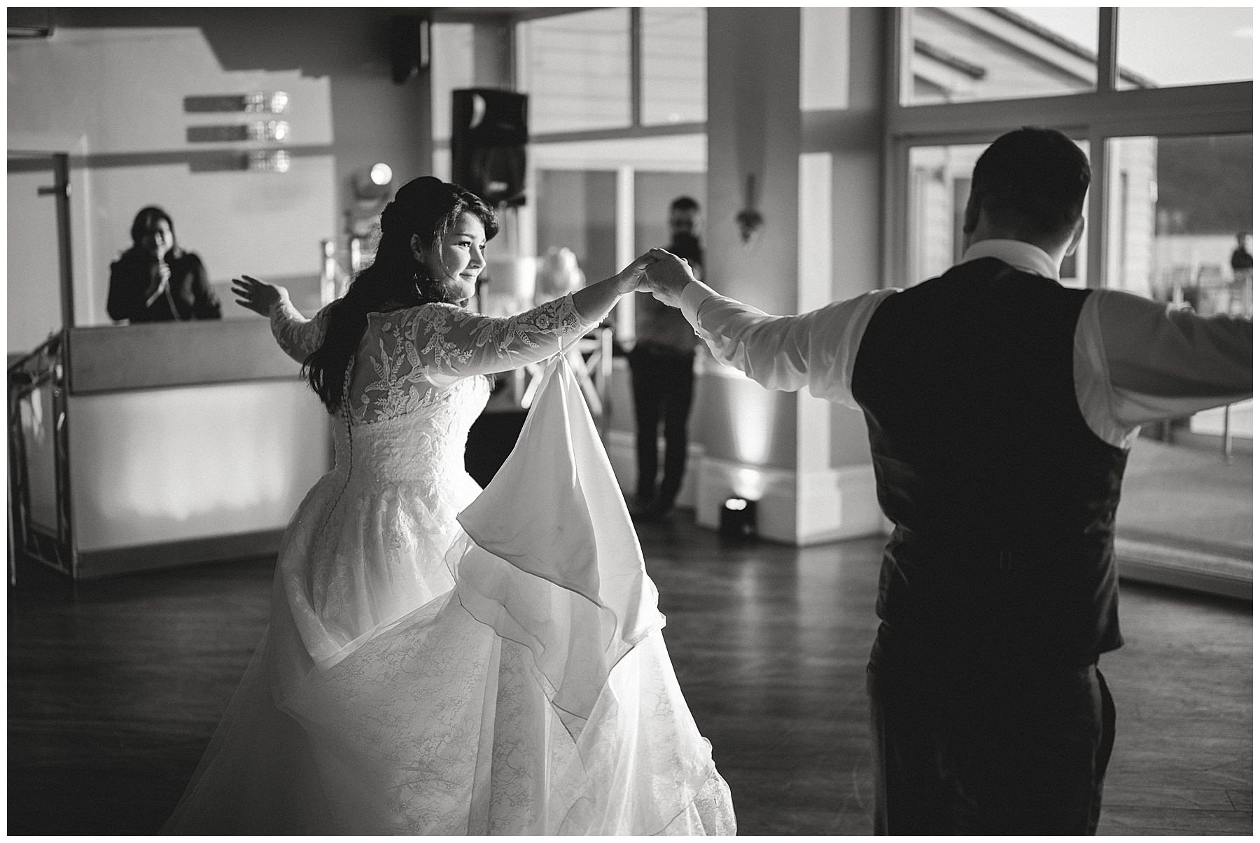 First Dance at Cliff Hotel Wedding