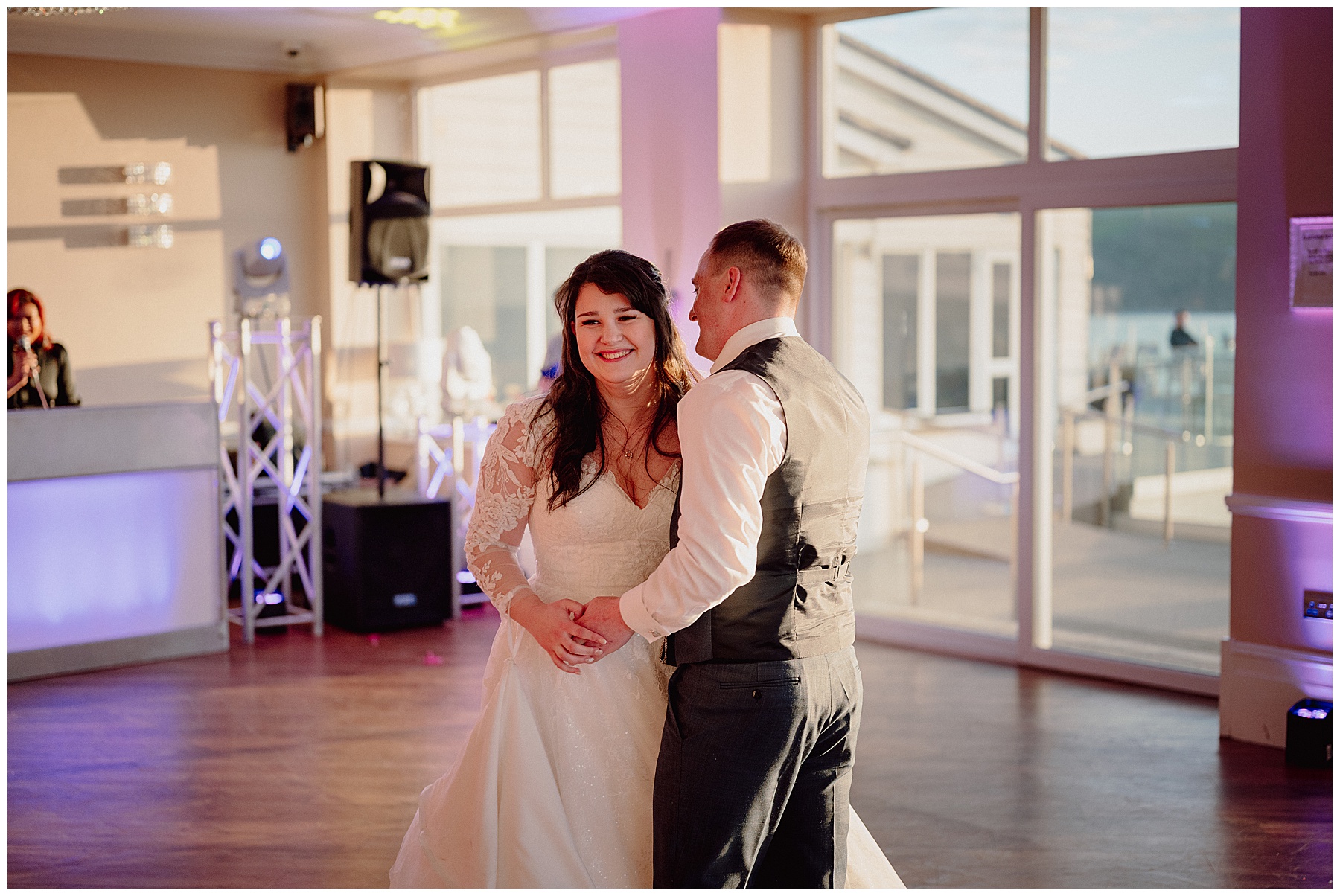 First Dance at Cliff Hotel Wedding