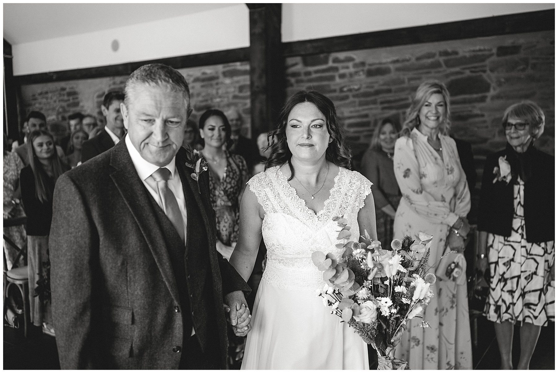 Wedding Ceremony at Courtyard Wales