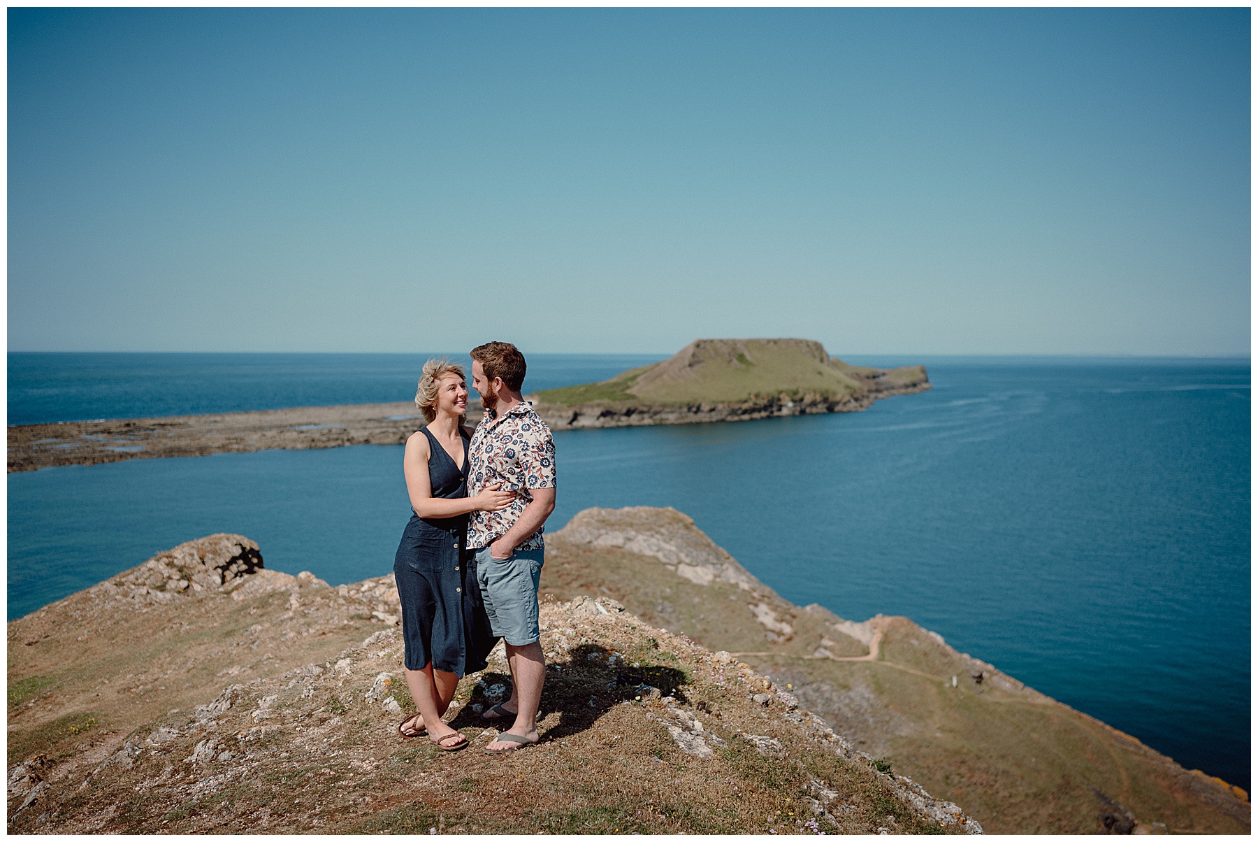Pre Wedding Photos at Rhossili Bay