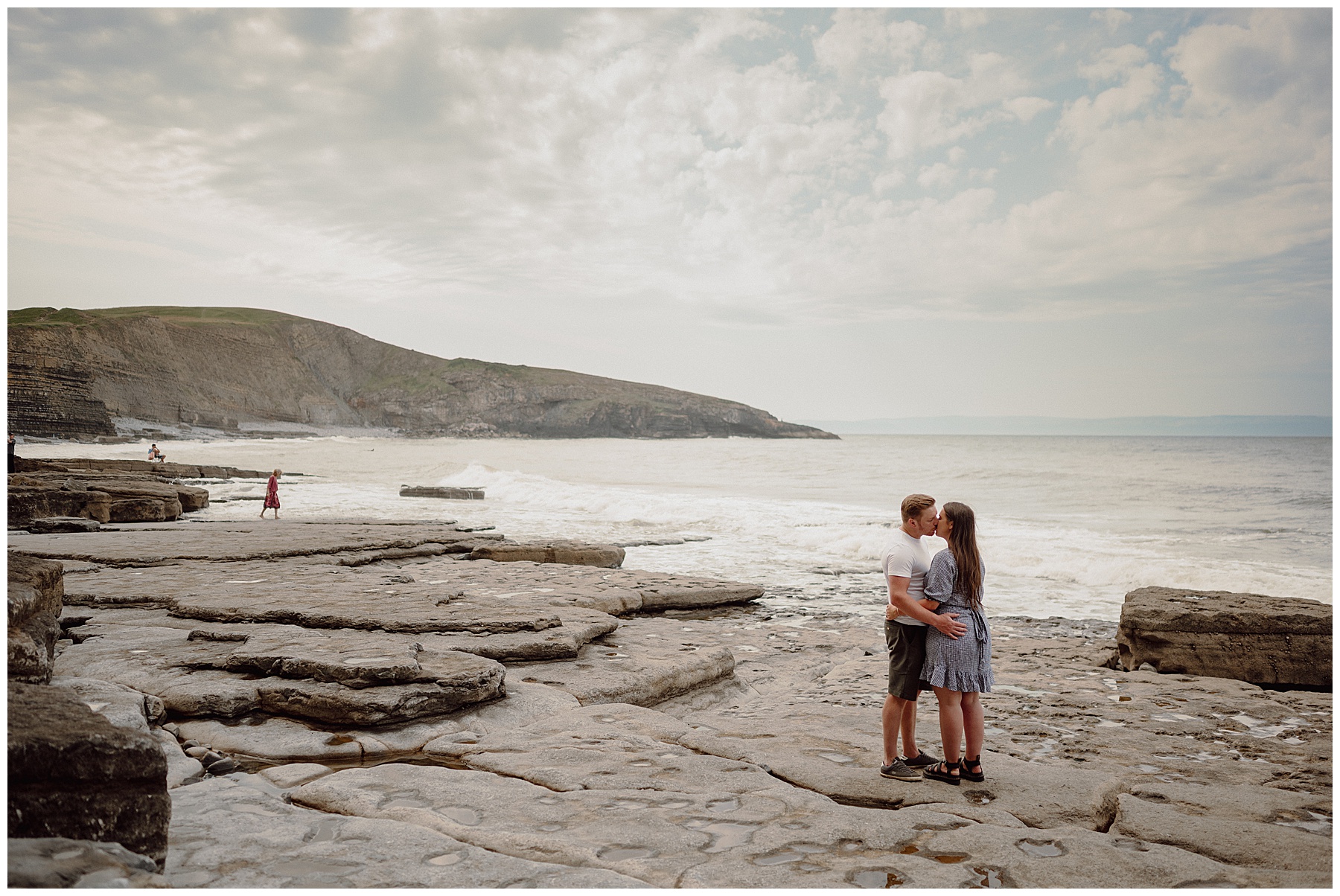 Dunraven Bay Southerndown Engagement Photos