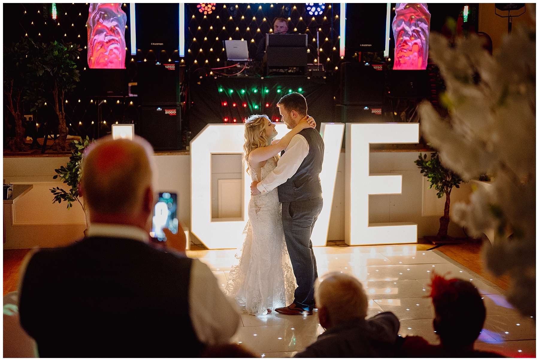 First Dance at Milford Wedding