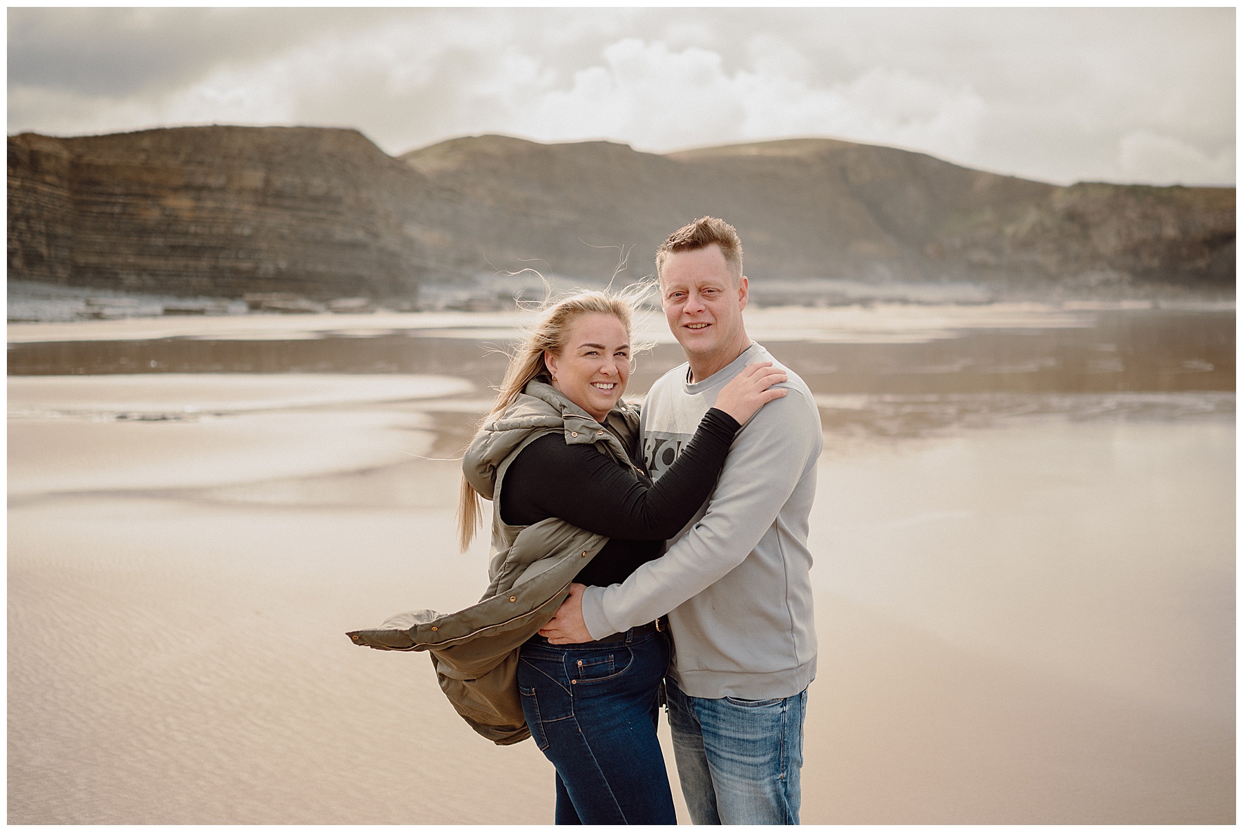 Engagement Photos at Dunraven Bay