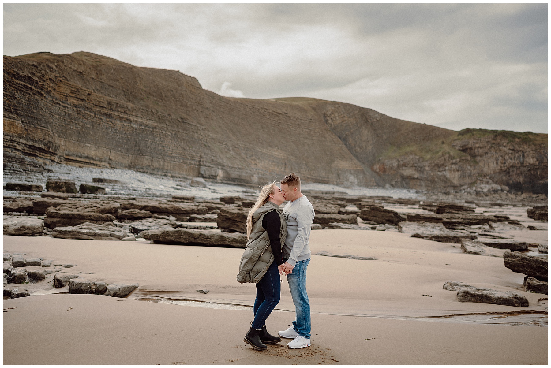 Engagement Photos at Dunraven Bay