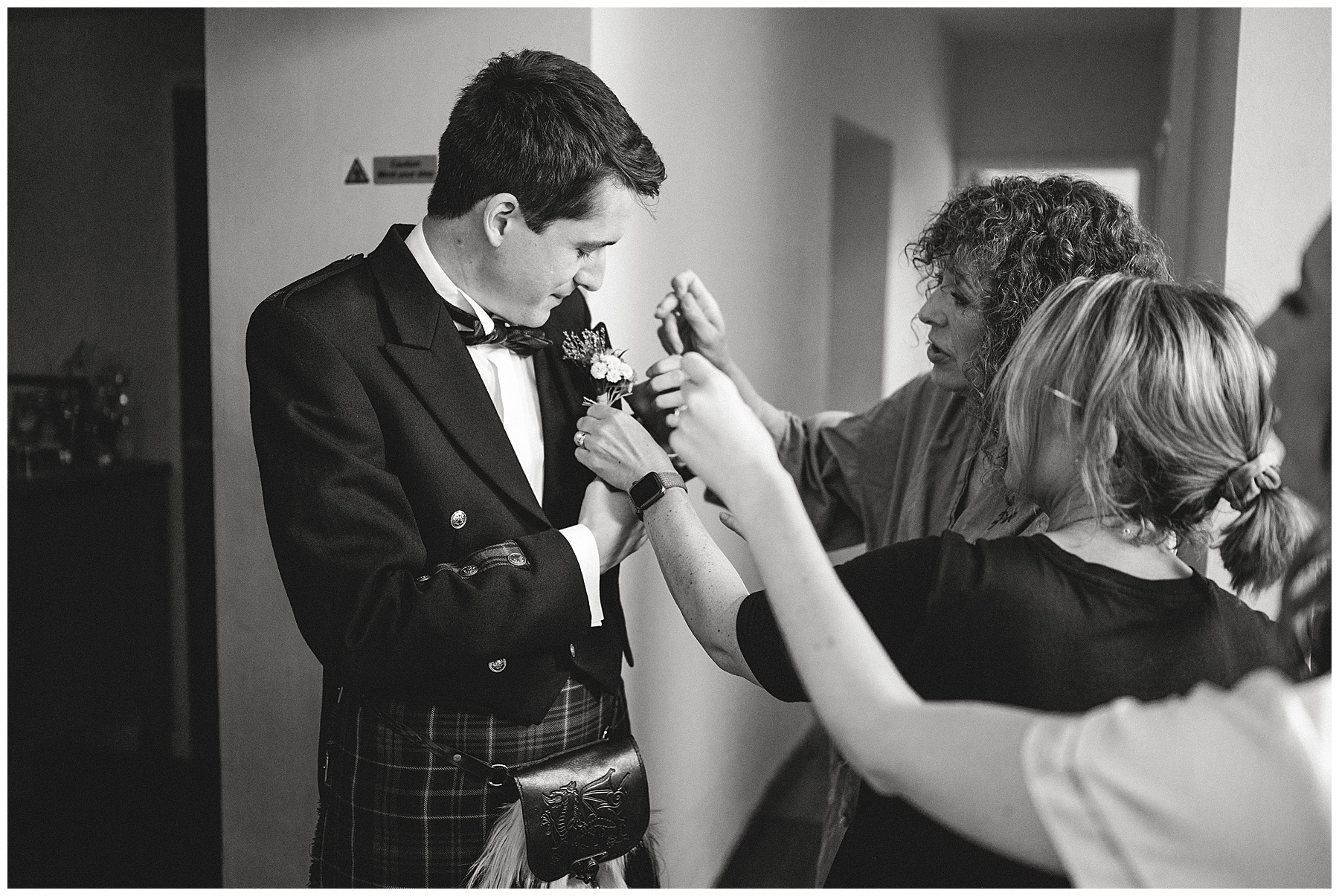 Groomsman with Buttonhole
