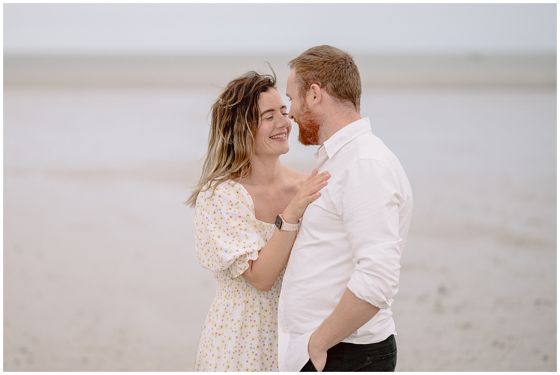 Oxwich Bay Engagement Photos