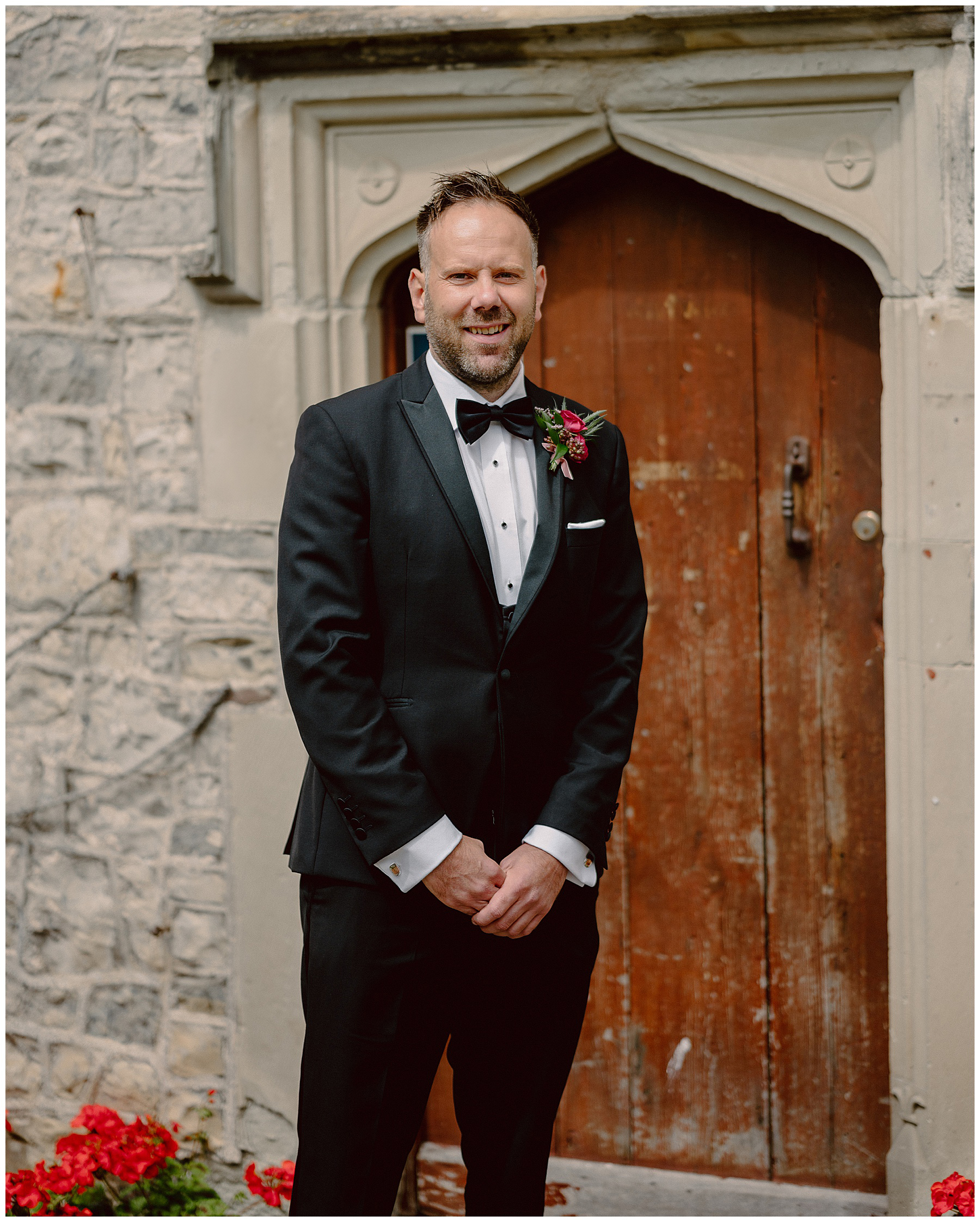 Groom at St Donat's Castle