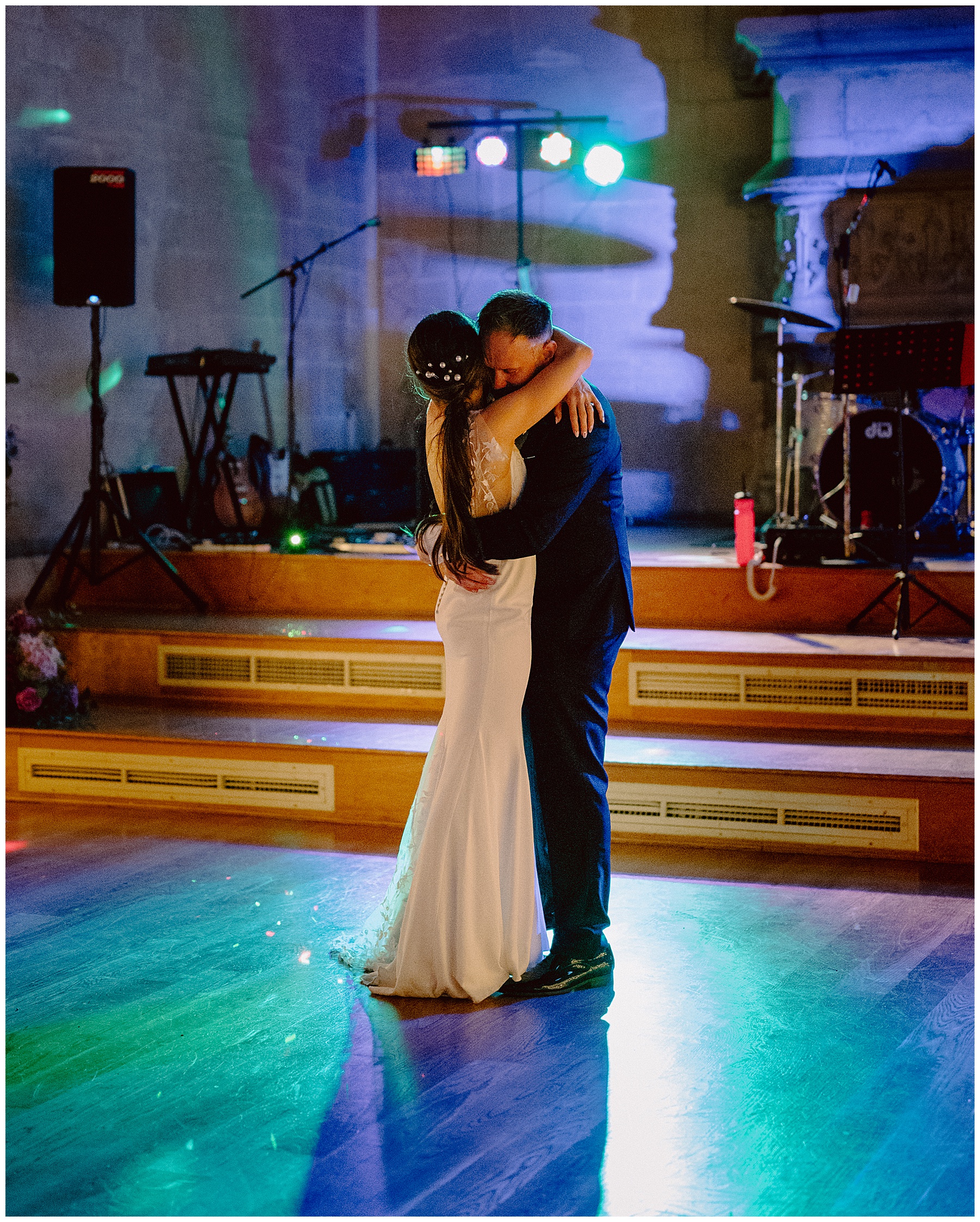 Bride & Groom First Dance at St Donat's Castle