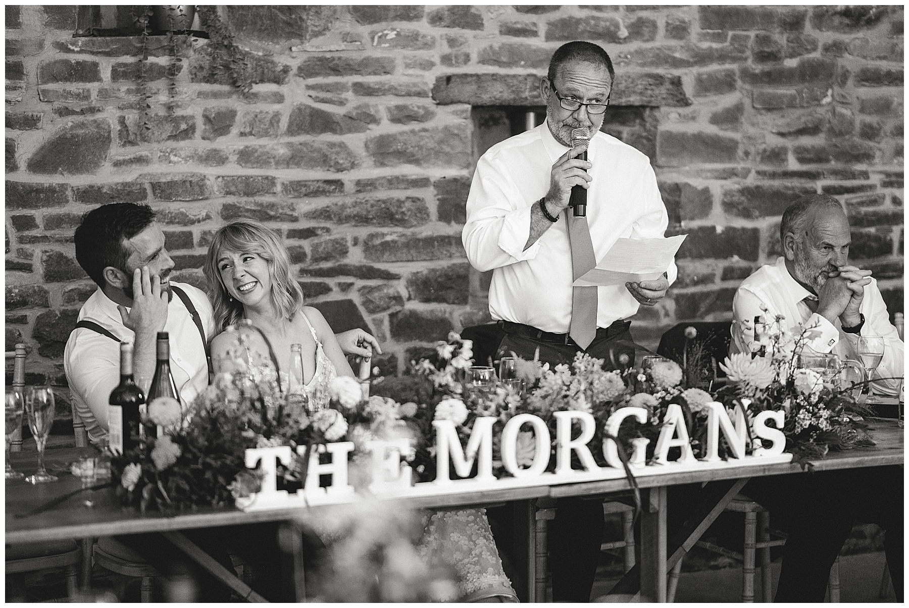 Wedding Speeches at Tall John's House