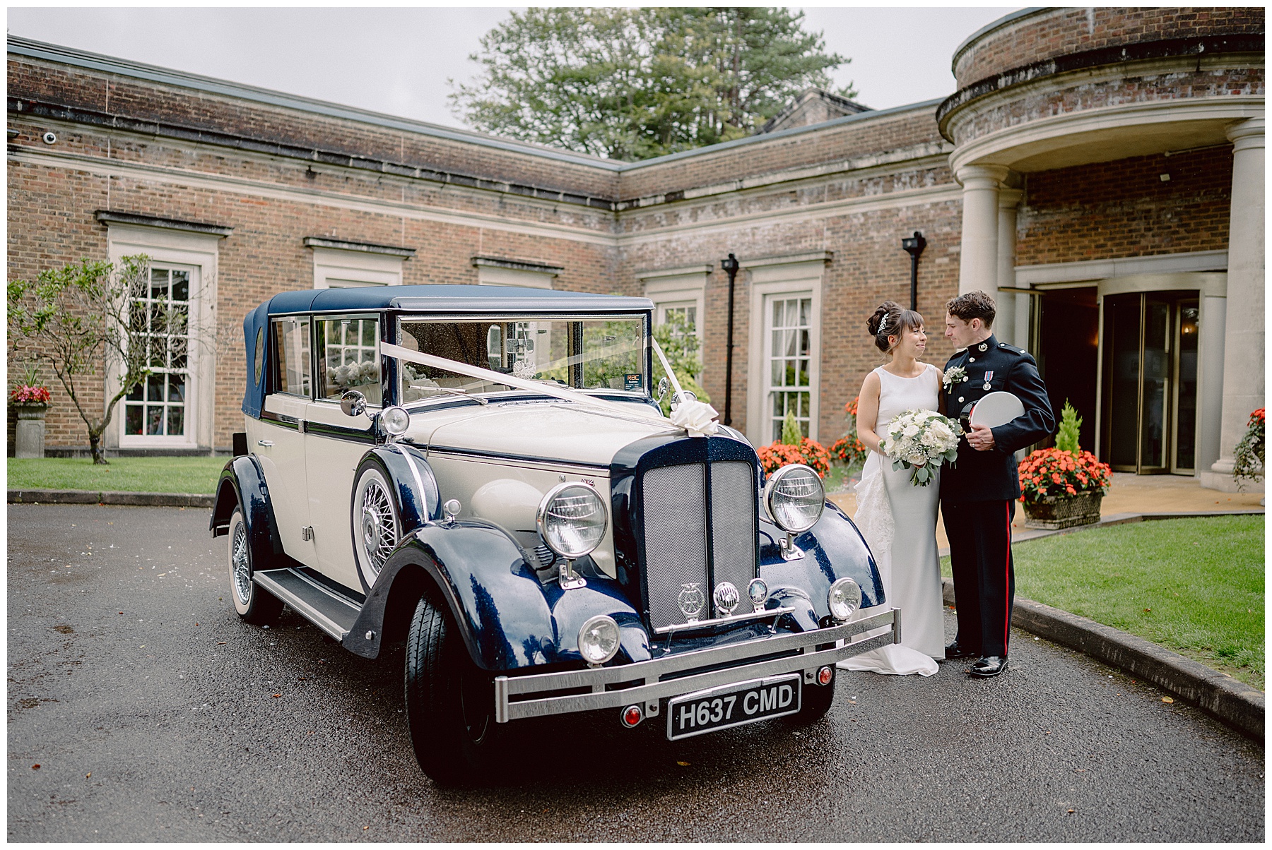 Wedding Car at De Courceys Cardiff