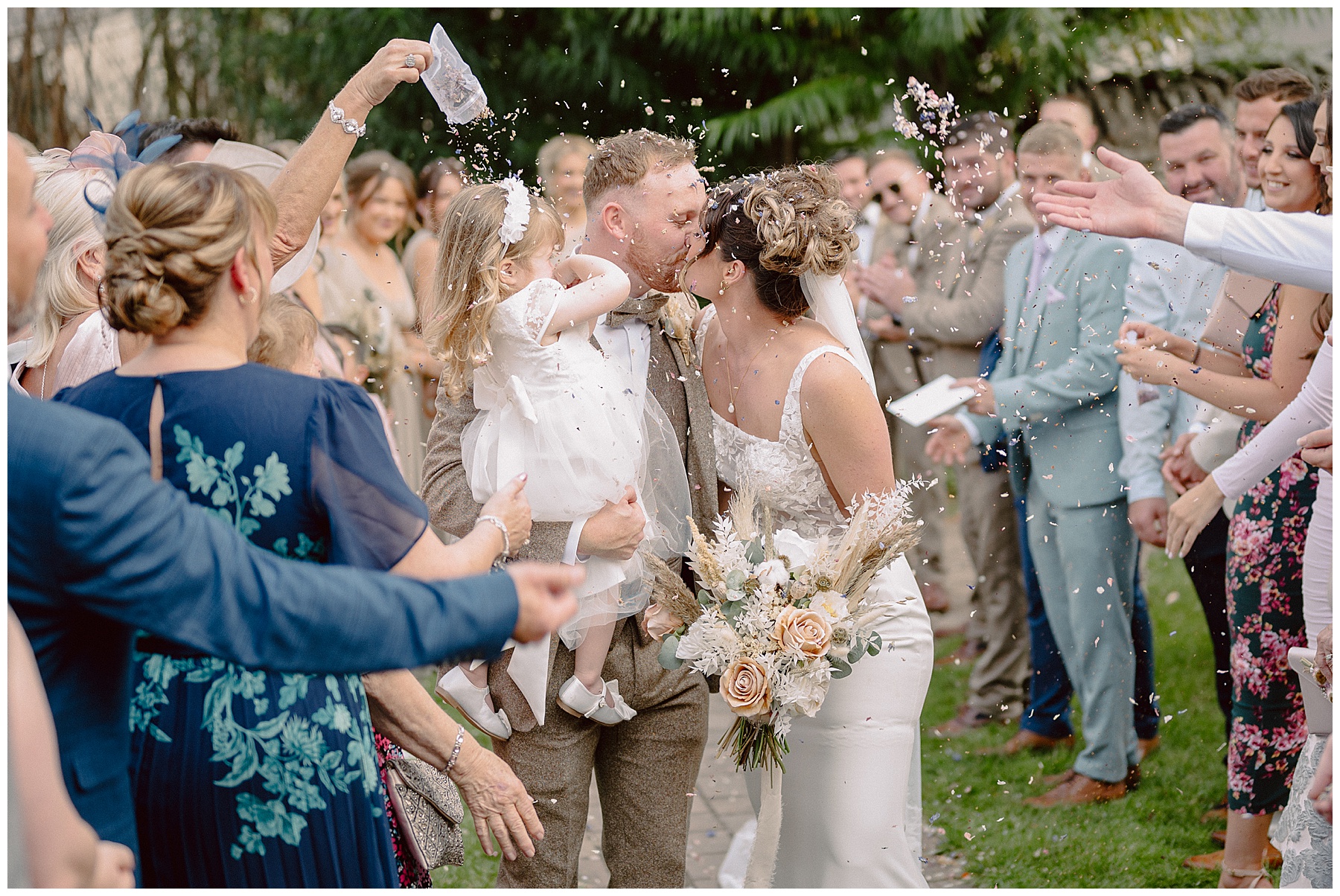 Wedding Confetti at Lyde Court