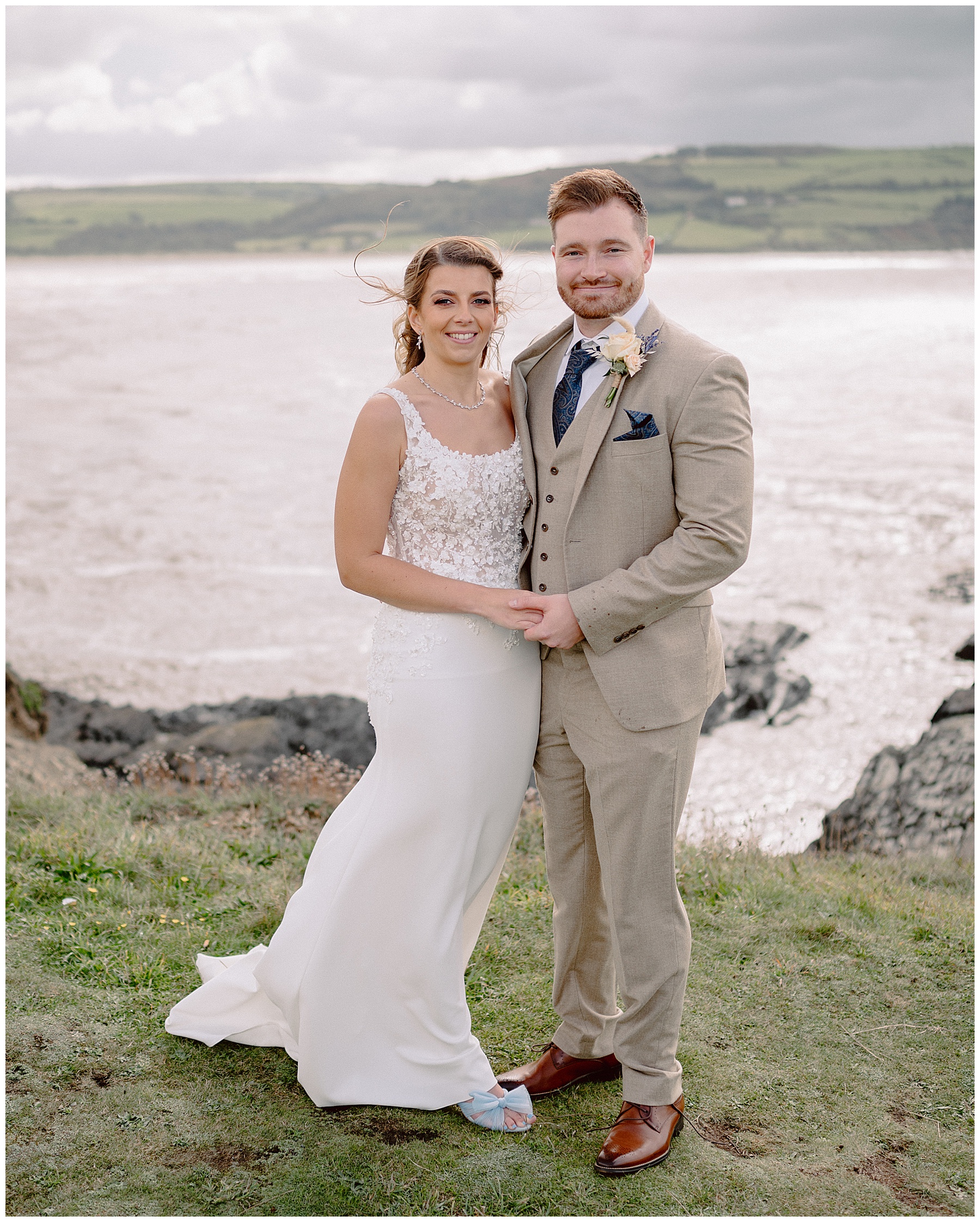 Bride & Groom Portraits at Cliff Hotel
