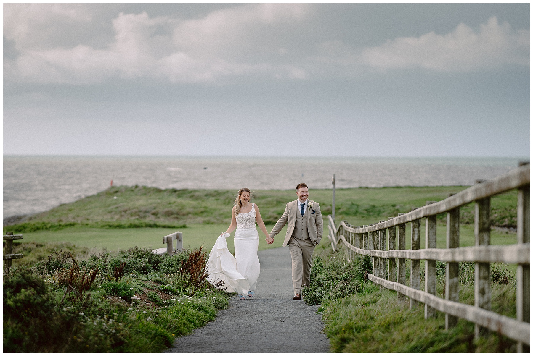 Bride & Groom Portraits at Cliff Hotel