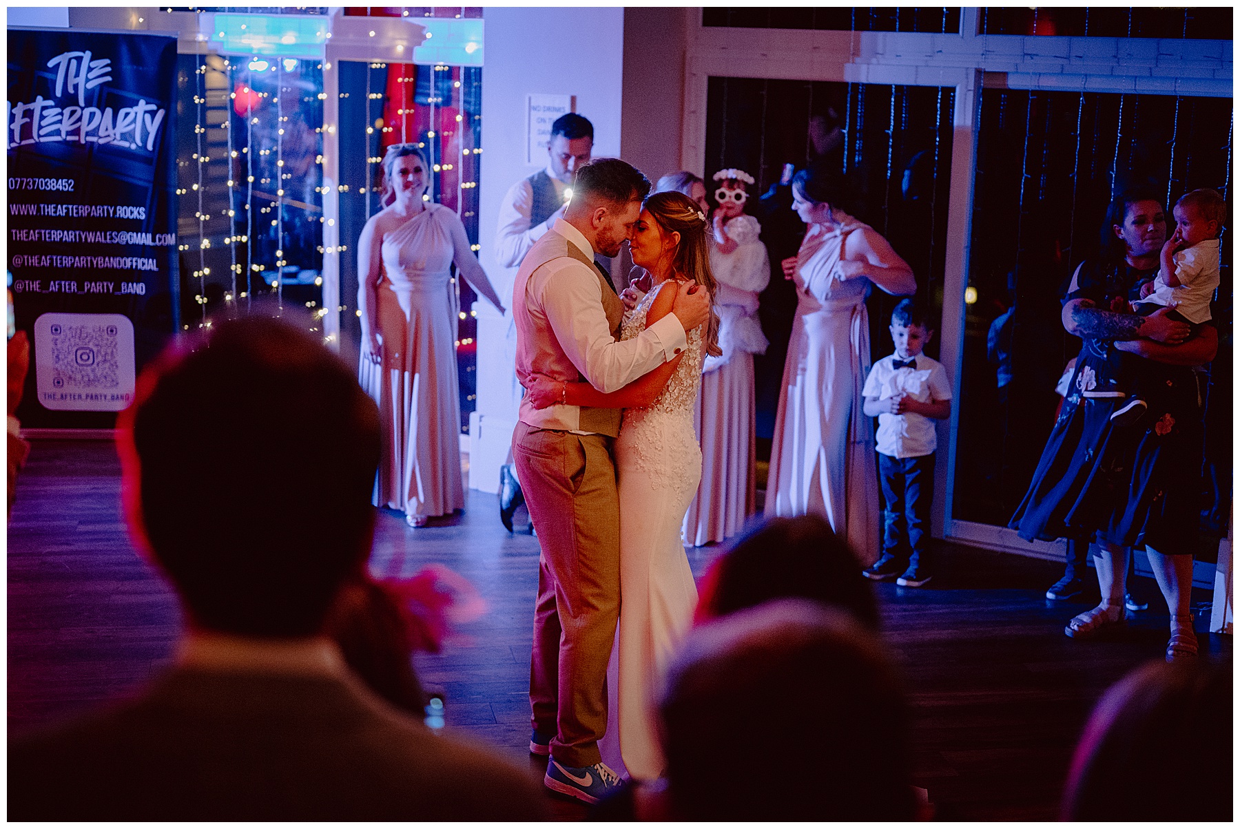 Bride & Groom First Dance at Cliff Hotel