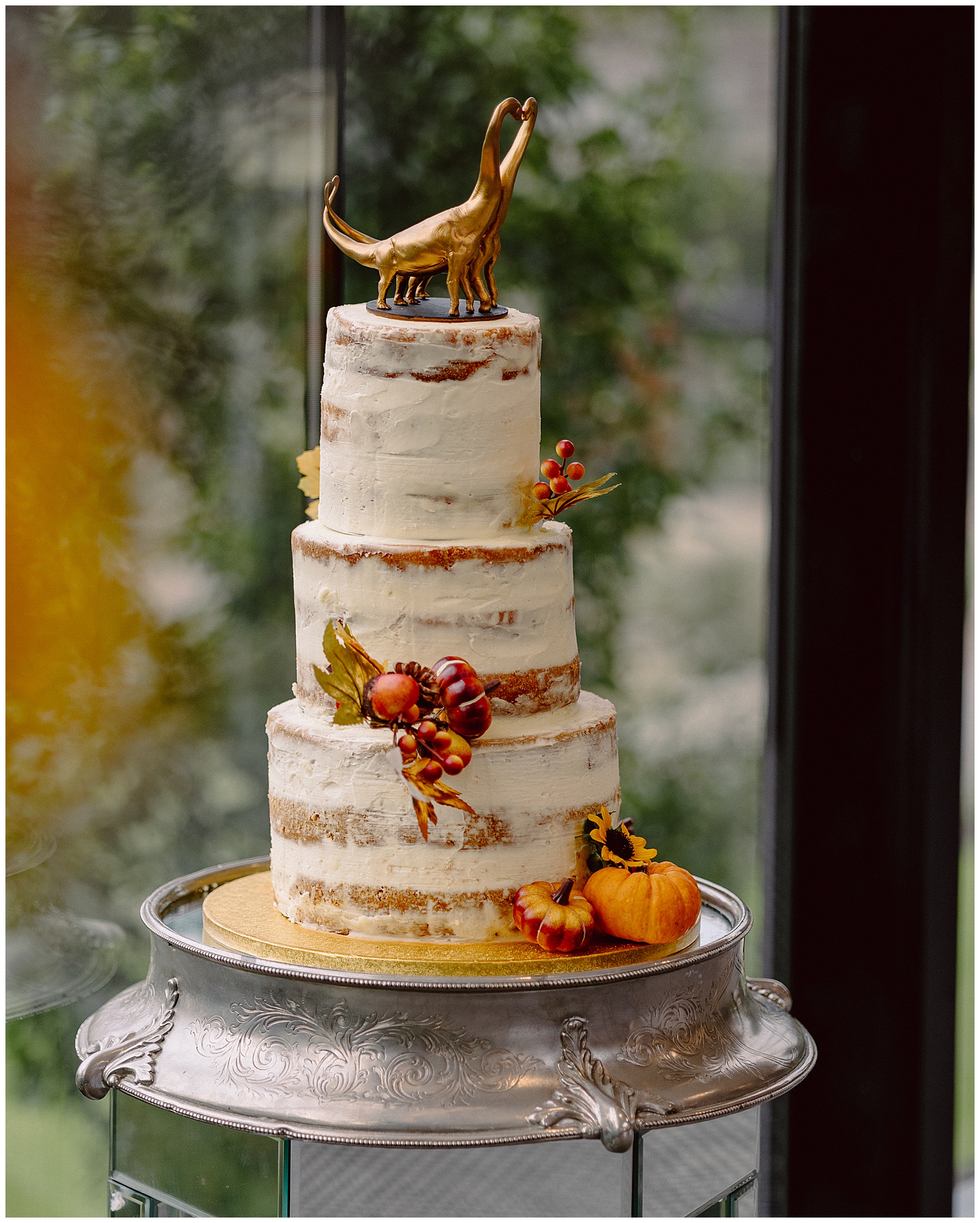 Wedding Cake at Fairyhill Gower