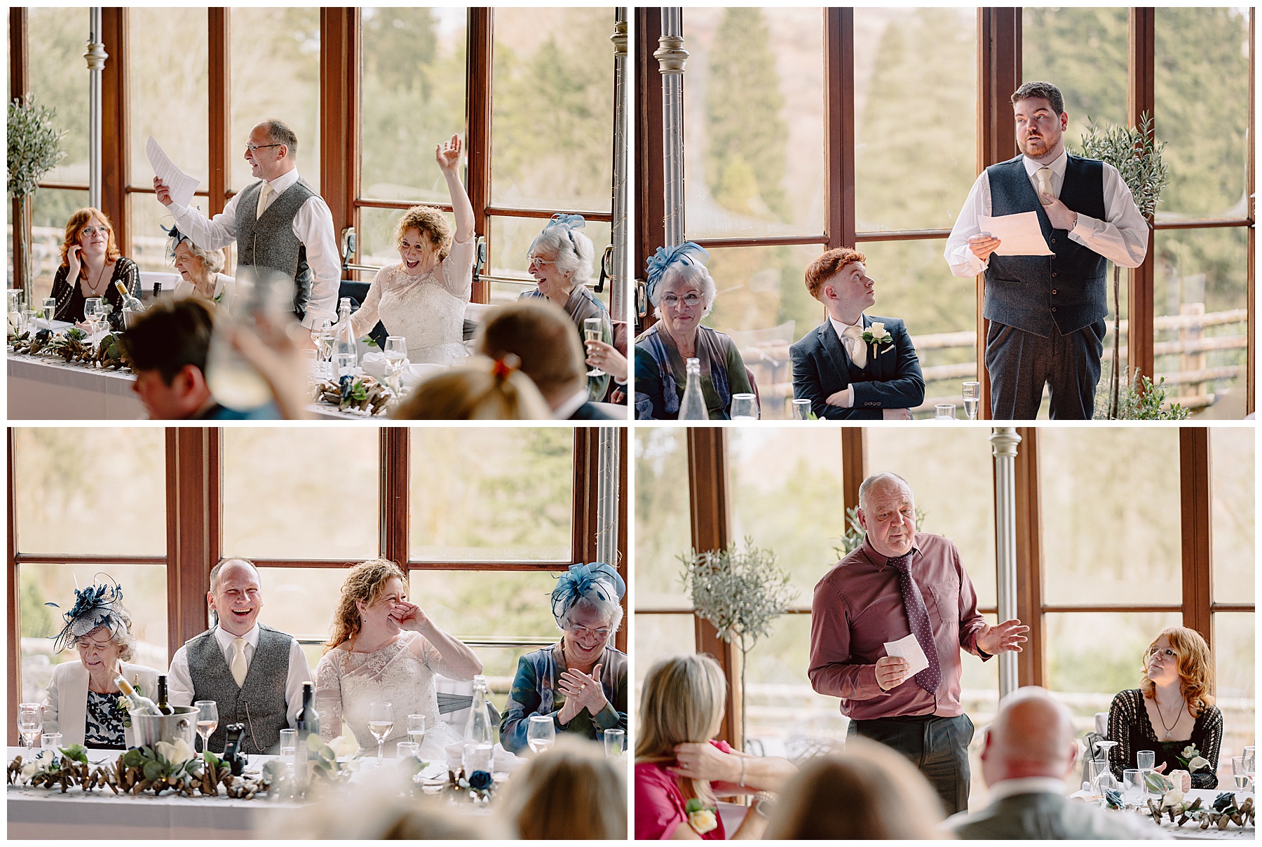 Wedding Speeches at Craig Y Nos Castle