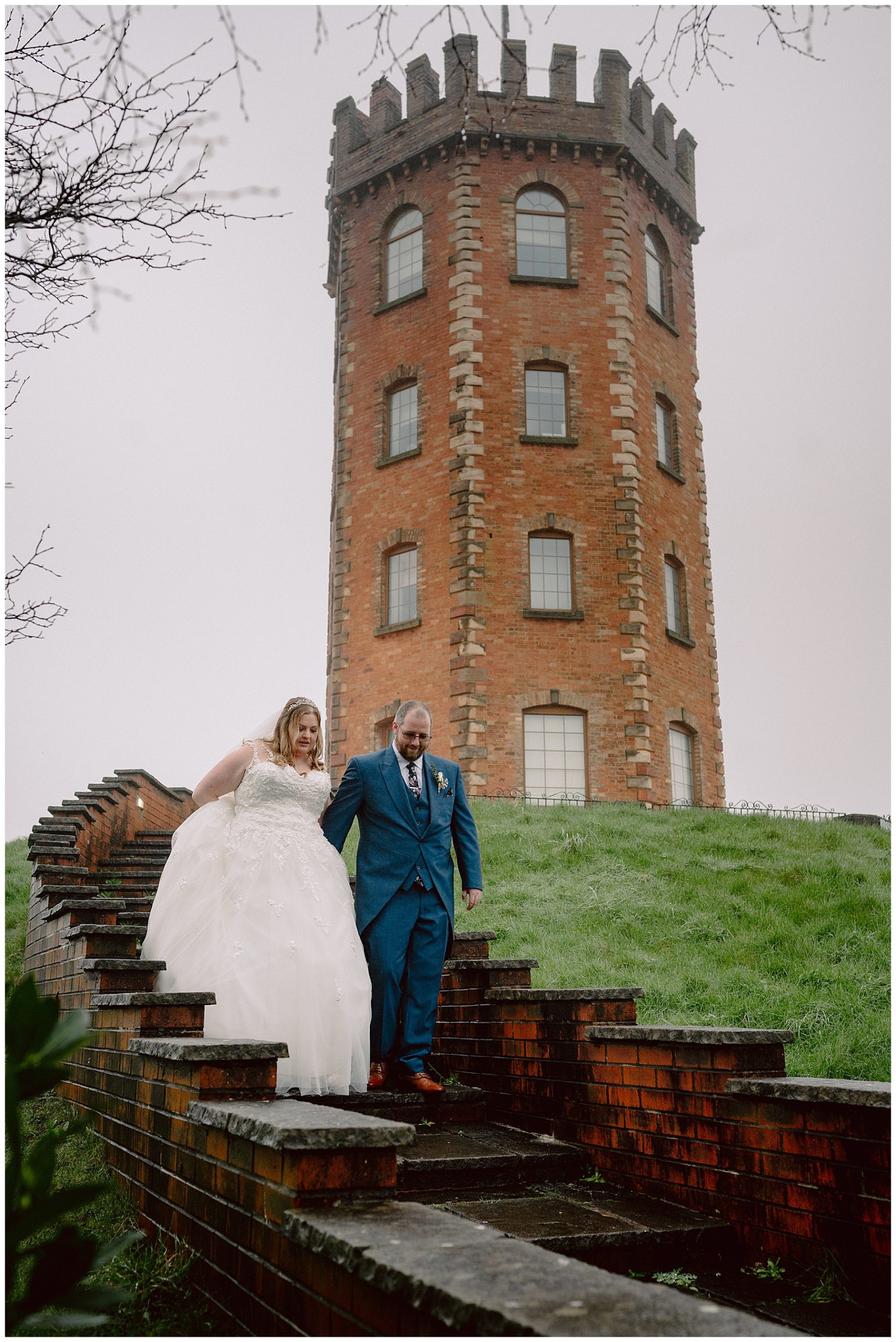 Bride & Groom Photos at Towers Hotel Swansea