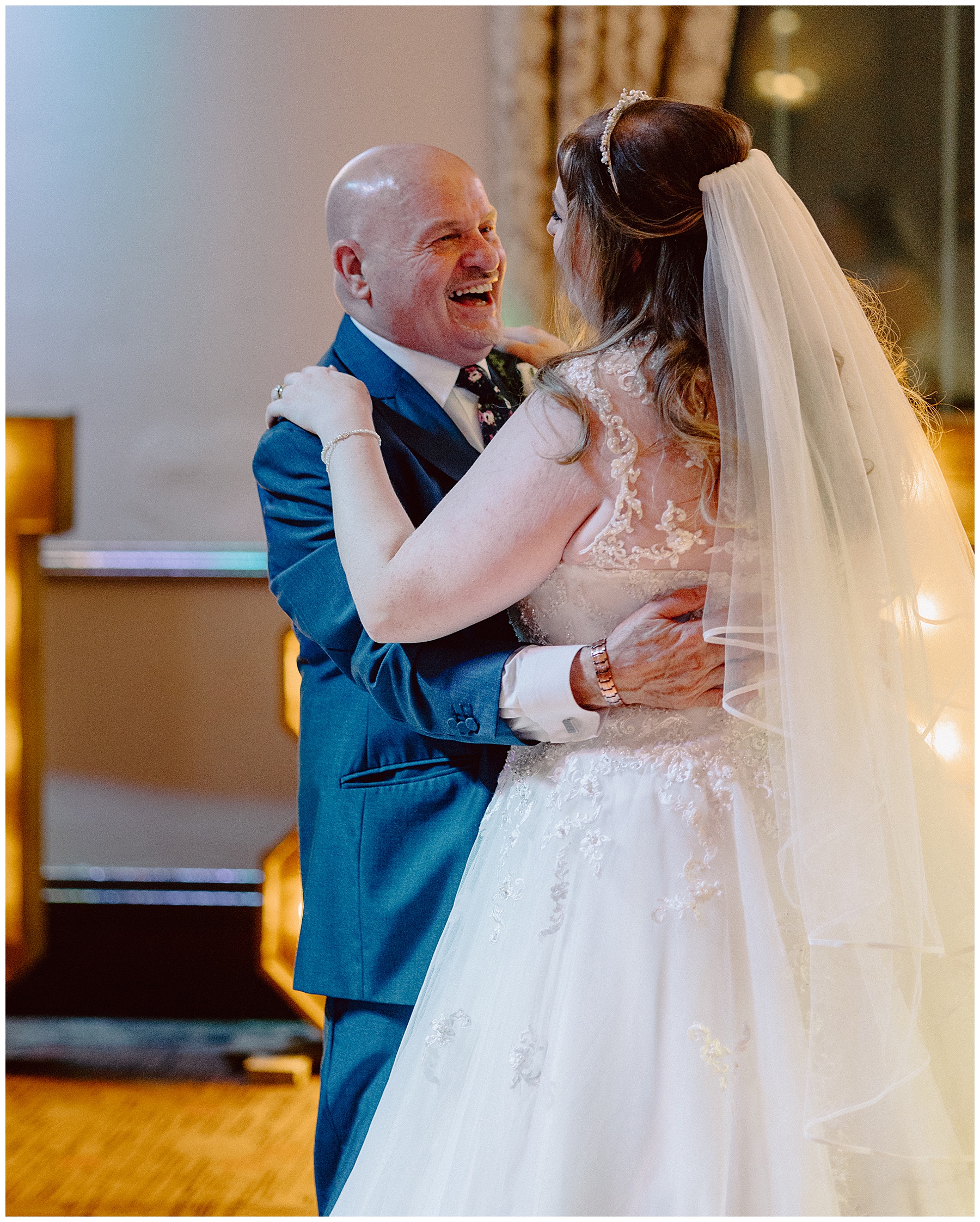Bride & Dad Dance at Towers Hotel